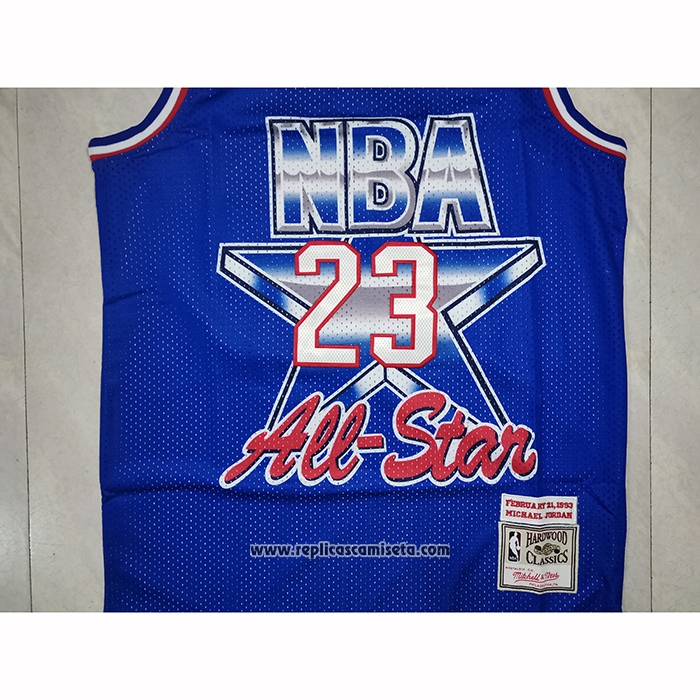 Camiseta All Star 1993 Michael Jordan #23 Azul